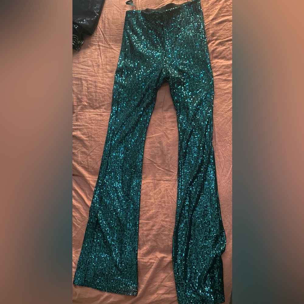 Nasty Gal Sequin Pants